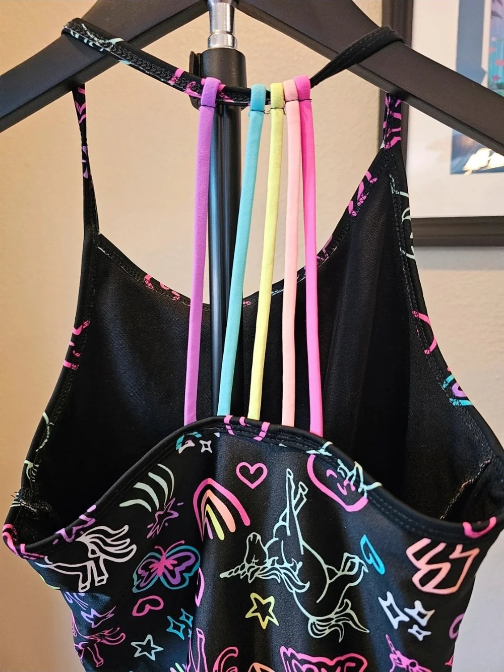 The Children's Place Girls' Multicoloured Swimsuit